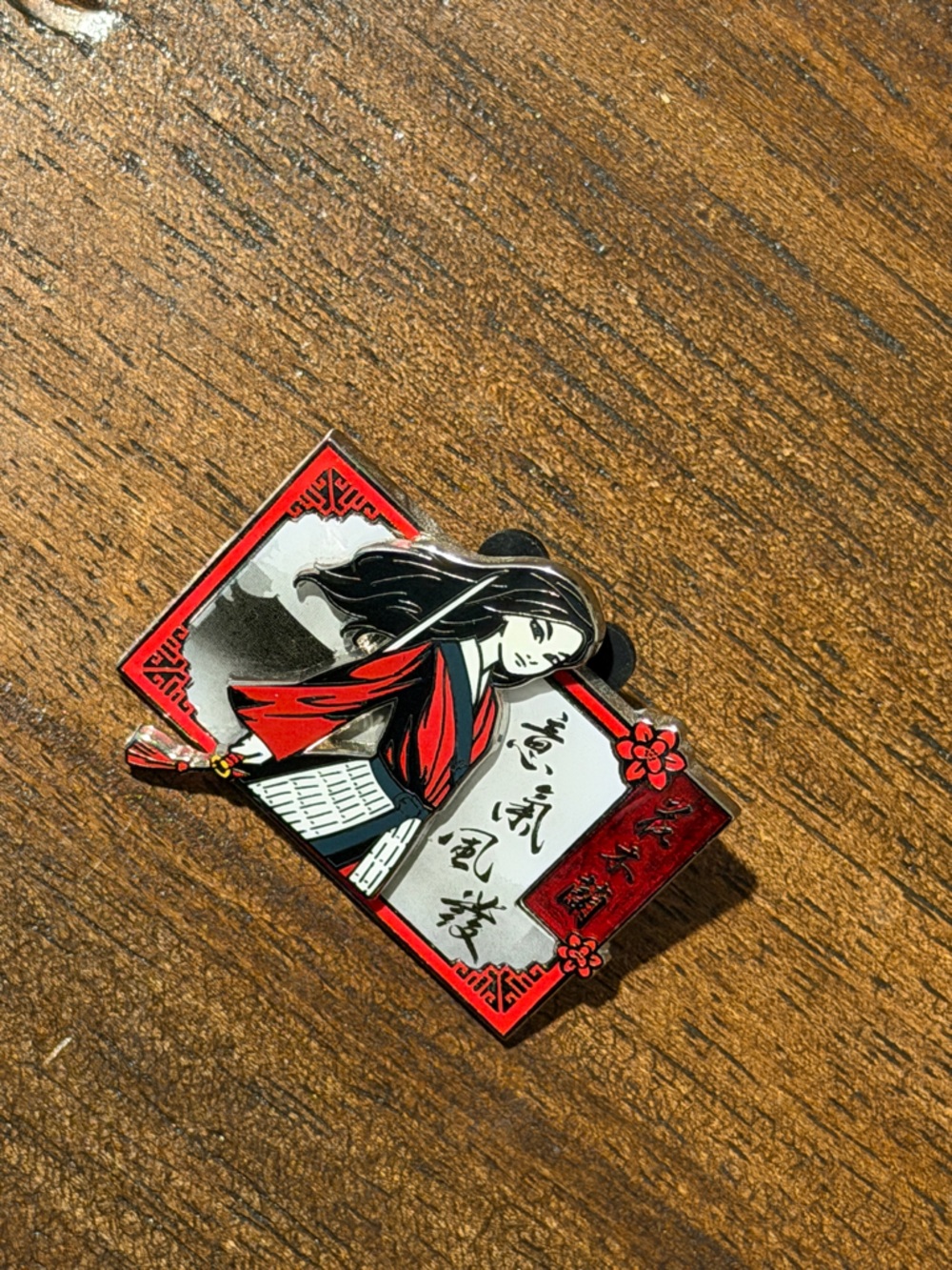 Mulan Live Action Enamel Character Pin